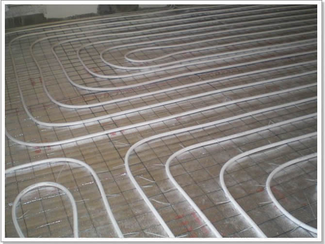 Welded Mesh Panels for Floor Heating System
